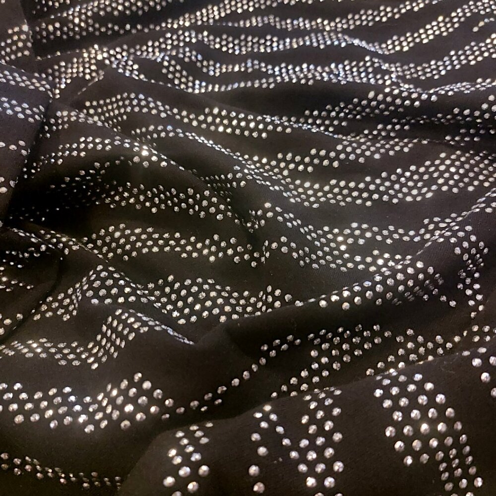 NWT ASOS Design Zebra Rhinestone Sweatshirt Dress - Picture 3 of 5